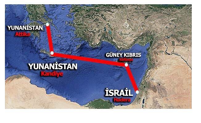 İsrail-Yunanistan-Güney Kıbrıs üçlü zirvesi