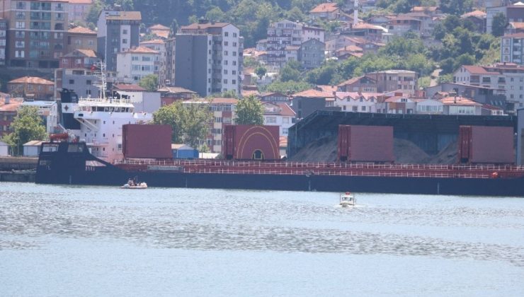 Zonguldak Limanı’nda mayın şüphesiyle arama