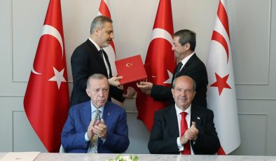 Türkiye ile KKTC arasında 2 anlaşma imzalandı