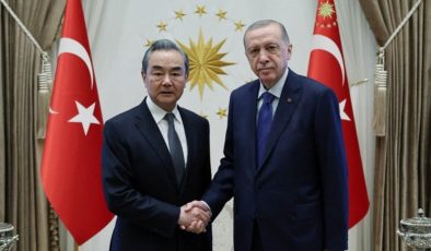 Cumhurbaşkanı Erdoğan, Wang Yi ile Türkiye-Çin ilişkilerini görüştü
