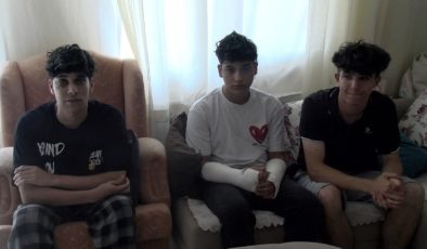 Engelli ikiz kardeşlere beyzbol sopalı saldırı 