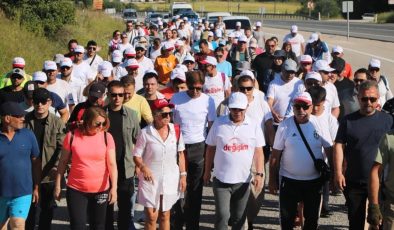 Tanju Özcan’ın Ankara yürüyüşünde 4’üncü gün