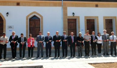 Erenköy’de Türk okulu ve cami restorasyonu tamamlanarak açıldı