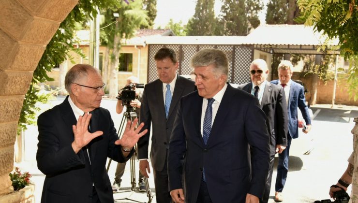 Cumhurbaşkanı Tatar, Jenča’yı kabul etti