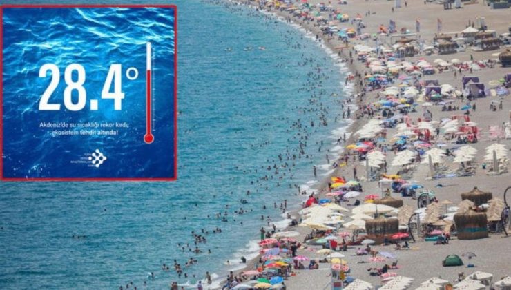 Akdeniz’de tehlikeli rekor
