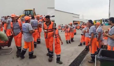AKP’li Esenler Belediyesi’nde temizlik işçileri eylem başlattı