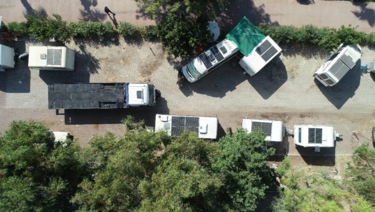 Antalya’da karavancıların keyfi kaçtı