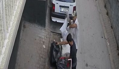 Depremzedenin eşyalarına dadandılar