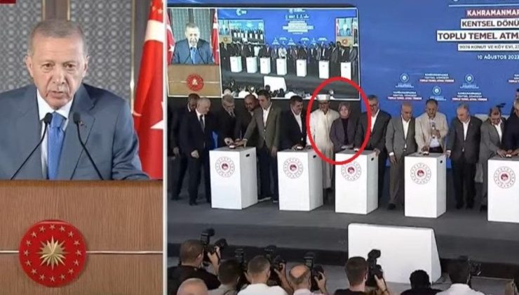 Erdoğan kızdı: Tuba ne seyrediyorsun, butona bas