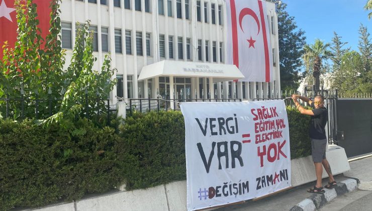 Vergi var, sağlık, eğitim, elektrik yok!