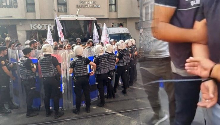 İstanbul’da, eylem yapan öğretmenlere ters kelepçe: 30 gözaltı