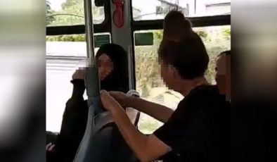 Kocaeli’de otobüste çarşaflı kadına hakaret ve küfür iddiasına gözaltı