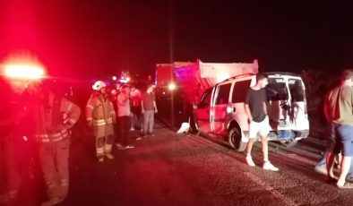 Silivri’de trafik kazası 1 ölü, 1 yaralı