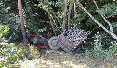 Kıbrıs gazisi kullandığı traktörün altında can verdi