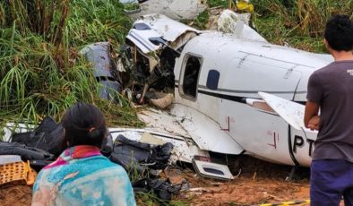 Brezilya’da iniş yapan uçak yere çakıldı: 14 kişi öldü
