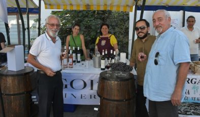 Girne’de Kıbrıs şarabı ve bağ ürünleri tadım etkinliğine yoğun ilgi