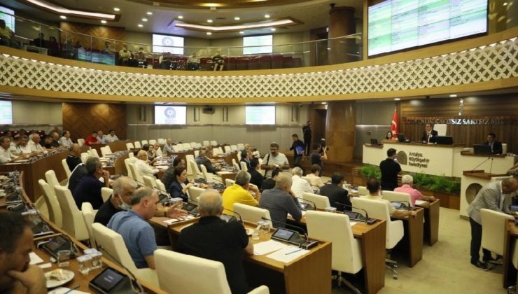 Antalya Büyükşehir meclisinden ‘Atatürk’ kararı
