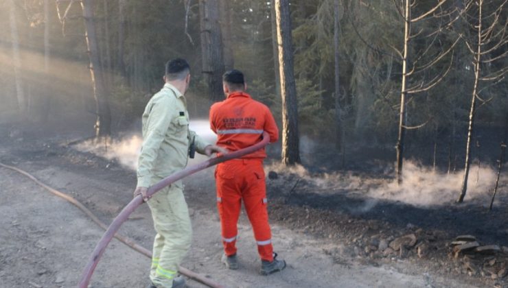 Bolu’da 22,5 saat süren orman yangını kontrol altına alındı