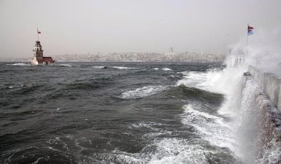 İstanbul için fırtına uyarısı: Bu saatlere dikkat