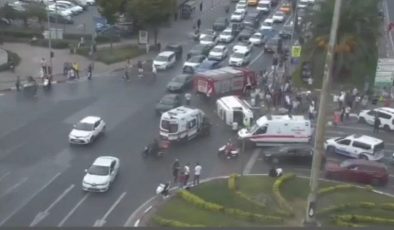 İstanbul’da ambulans kaza yaptı: İçinde hasta var