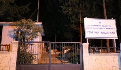 İzmir’de mezarlıkta 1 günlük bebek bulundu
