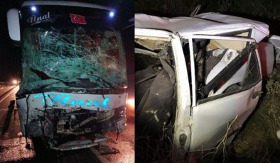 Kayseri’de otobüs faciası: İki ölü, çok sayıda yaralı var