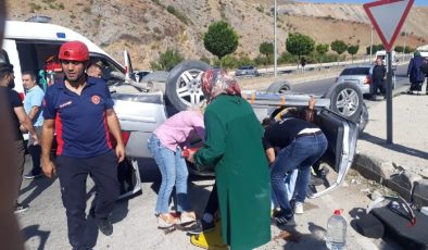 Tokat’ta kaza: 1 çocuk öldü, 4 yaralı
