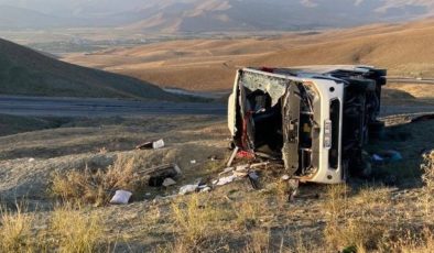 Van’da göçmen taşıyan otobüs devrildi: 5 ölü, 30 yaralı