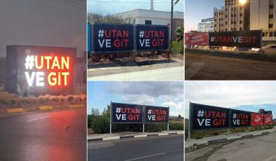 “UtanveGit” reklamı ülkenin dört bir yanında