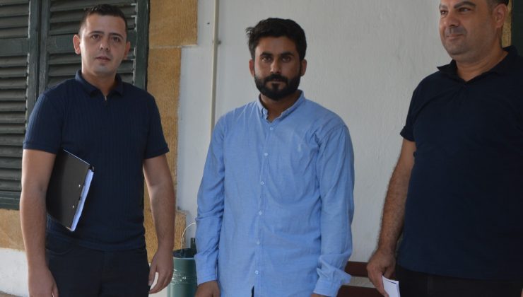 Sahte pasaportla yakalandı