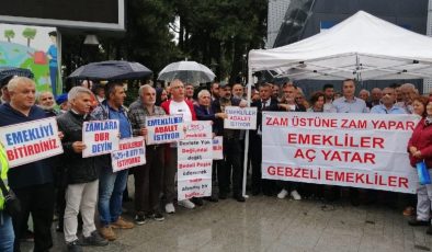 Ankara’ya yürümek isteyen emeklilere valilik izin vermedi