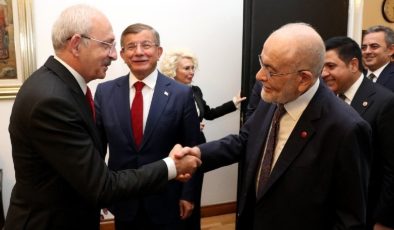 CHP lideri Kılıçdaroğlu, Karamollaoğlu ve Davutoğlu ile görüştü