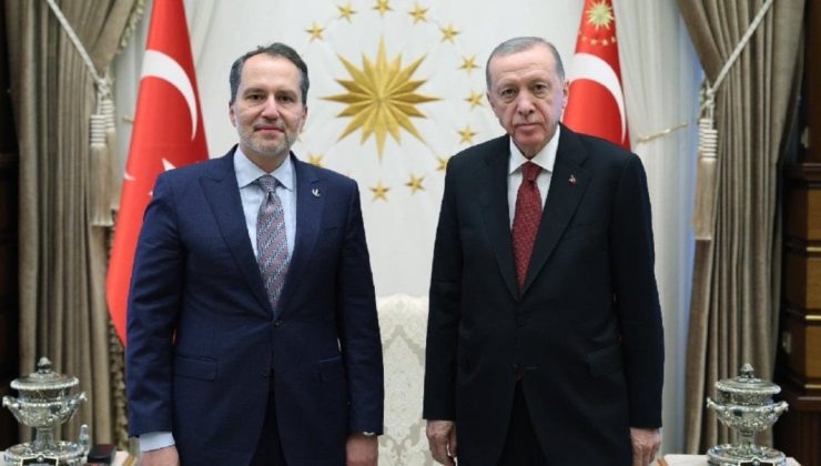Erdoğan, Fatih Erbakan ile bir araya geldi