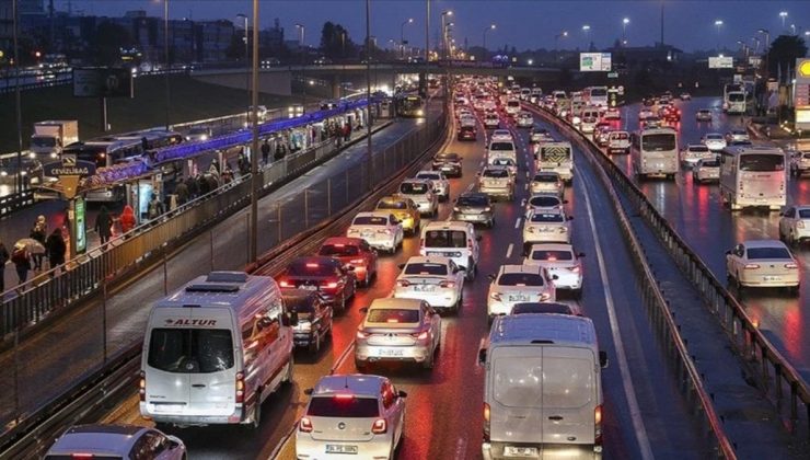 İstanbul’da trafik yoğunluğu
