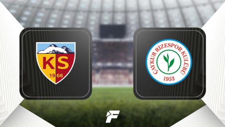 Kayserispor-Çaykur Rizespor maçı ne zaman, saat kaçta, hangi kanalda?