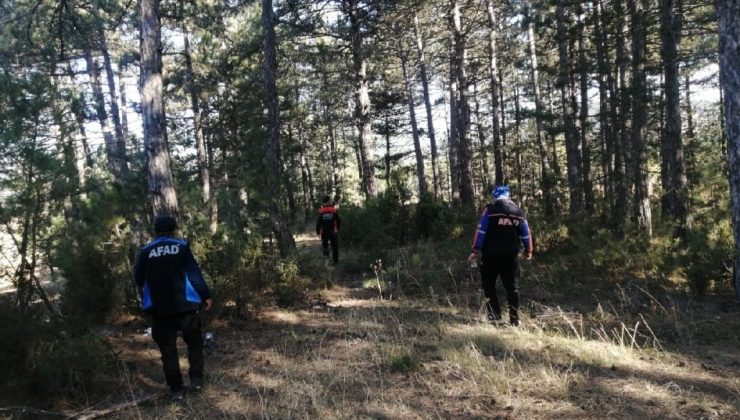 Kütahya’da ormanda kayboldu Bursa’da bulundu