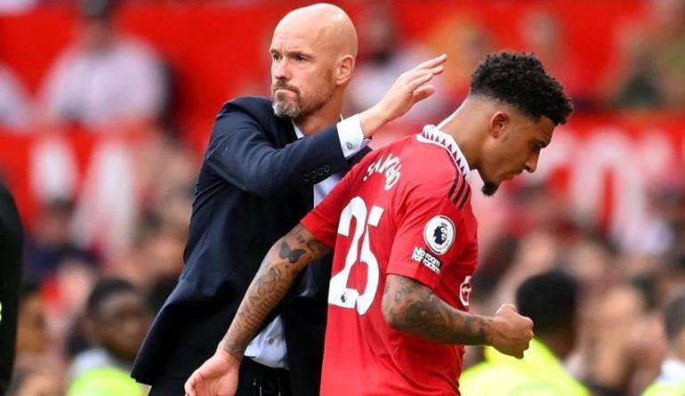 Manchester Unitedın yıldızı Jadon Sanchoya Süper Ligden talip
