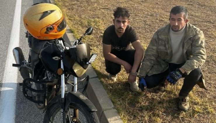 Motosikletle göçmen kaçakçılığı