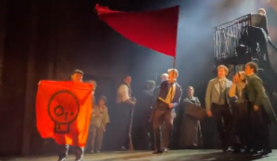Just Stop Oil halts Les Miserables show as protesters storm stage