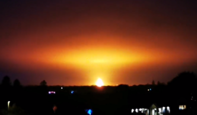 Huge fireball lights up sky after ‘explosion’ in Oxfordshire