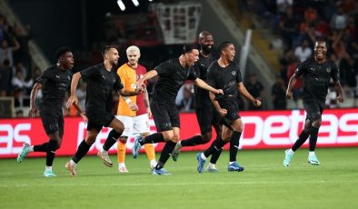 Galatasaray’a ilk yenilgisini Hatay tattırdı