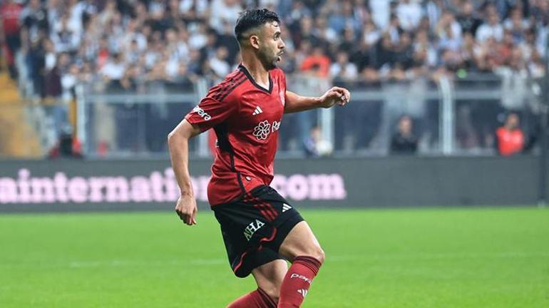 Beşiktaşta Ghezzal 3 hafta yok İşte kaçıracağı maçlar