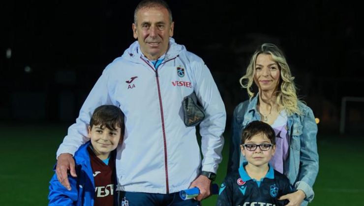 Biber gazlı saldırıya uğrayan Yusuf Emir Bolat ve ailesi Trabzonspor’u ziyaret etti