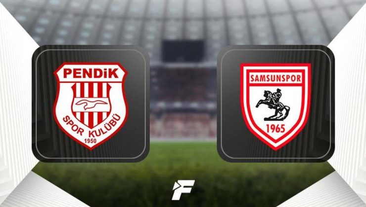 CANLI | Pendikspor – Samsunspor (İlk 11'ler)