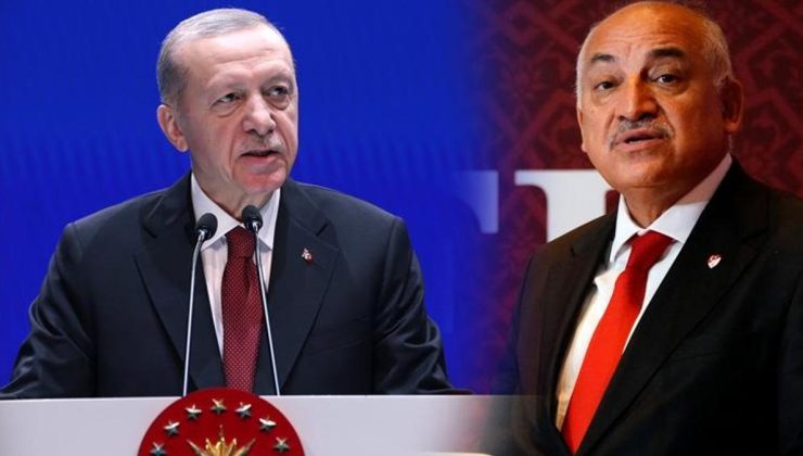 Cumhurbaşkanı Recep Tayyip Erdoğan, TFF Başkanı ile görüştü