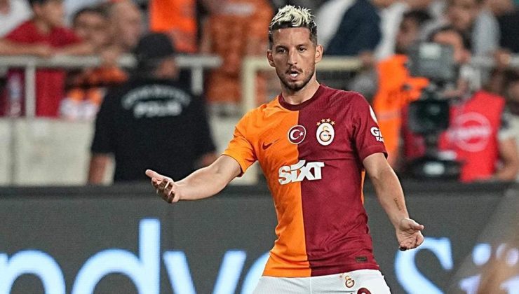 Hatayspor mağlubiyeti sonrası Galatasaray'da Dries Mertens: Bu sürece yazık oldu