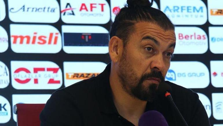 Sivassporda Servet Çetinden Trabzonspor maçı sonrası açıklama İyi futbol oynadık