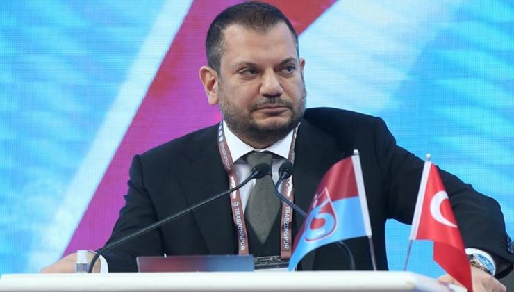 Trabzonspor Başkanı Ertuğrul Doğan, PFDK'ya sevk edildi