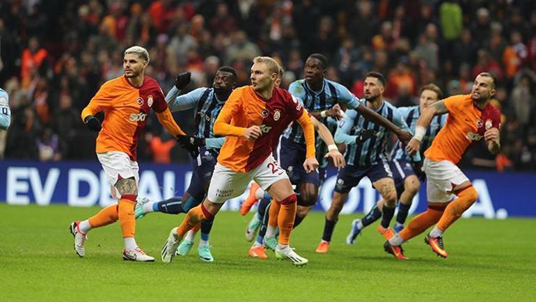 (ÖZET) CİMBOM DOLUDİZGİN Galatasaray - Adana Demirspor maç sonucu: 3-1