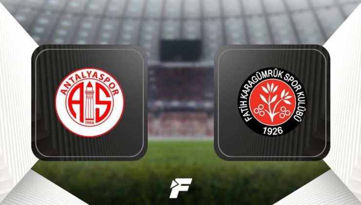 Antalyaspor – Karagümrük CANLI